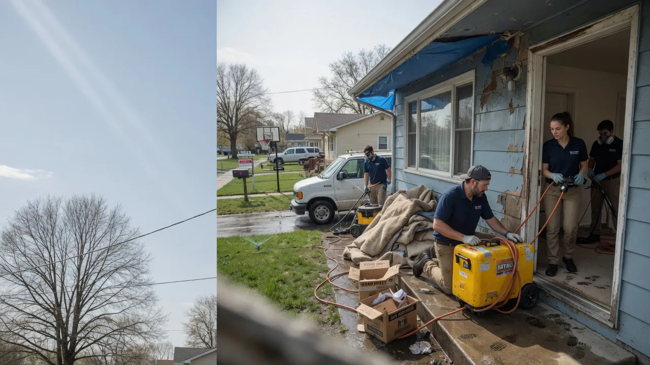 Basement Flood Cleanup in Abercrombie, ND near me